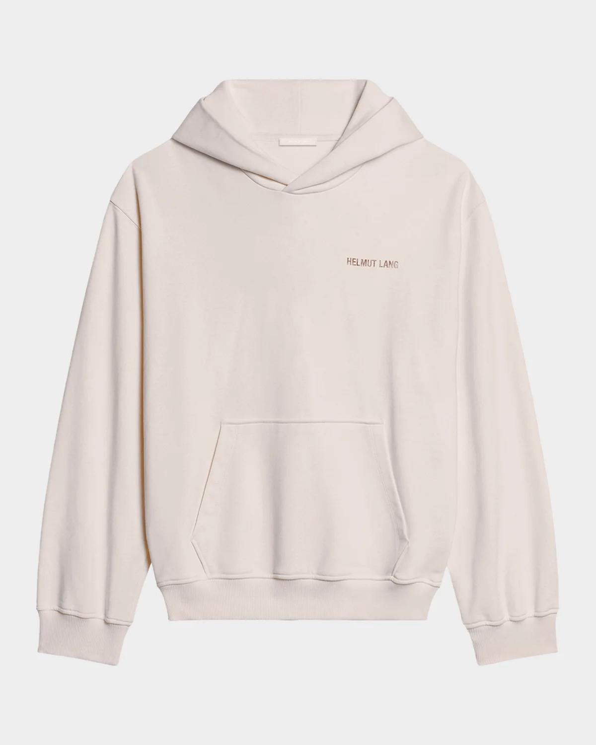 Helmut Lang Men's Logo Cotton Hoodie