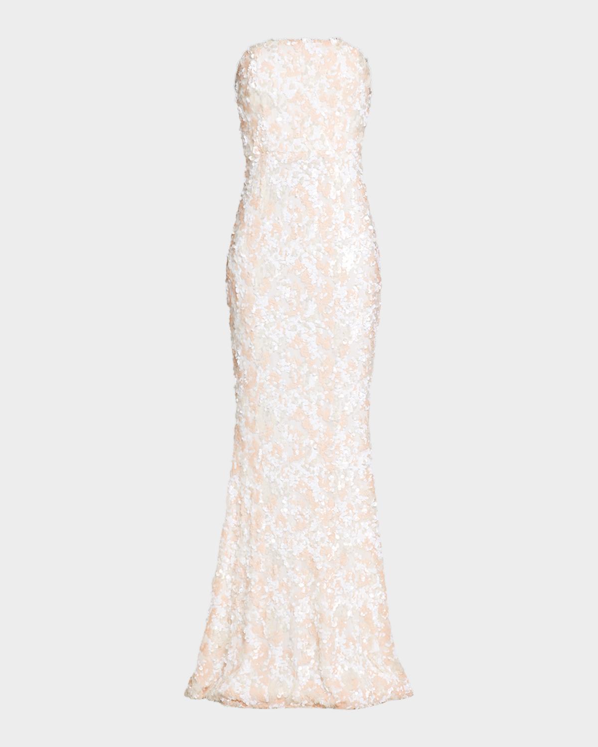 HELSI Helen Strapless Sequin Mermaid Gown