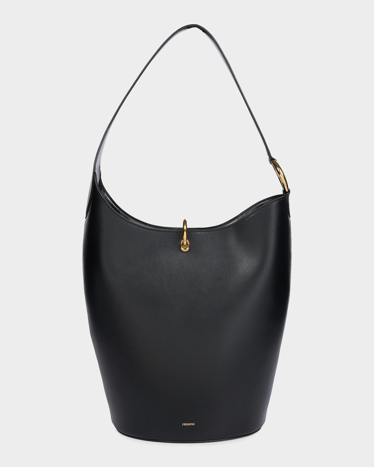Ring Leather Tote Bag