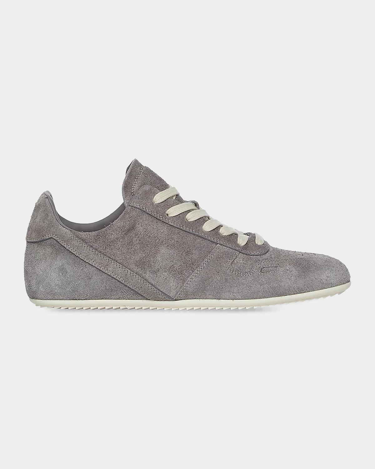 DRKSHDW RICK OWENS Men's Suede Low-Top Sneakers