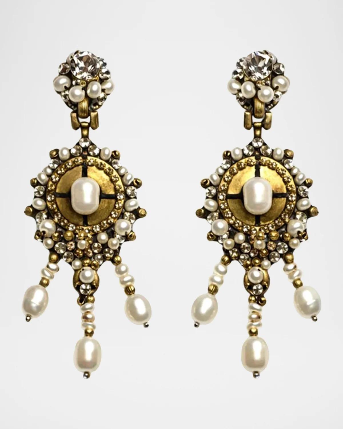 Novalie Pearl Clip-On Earrings
