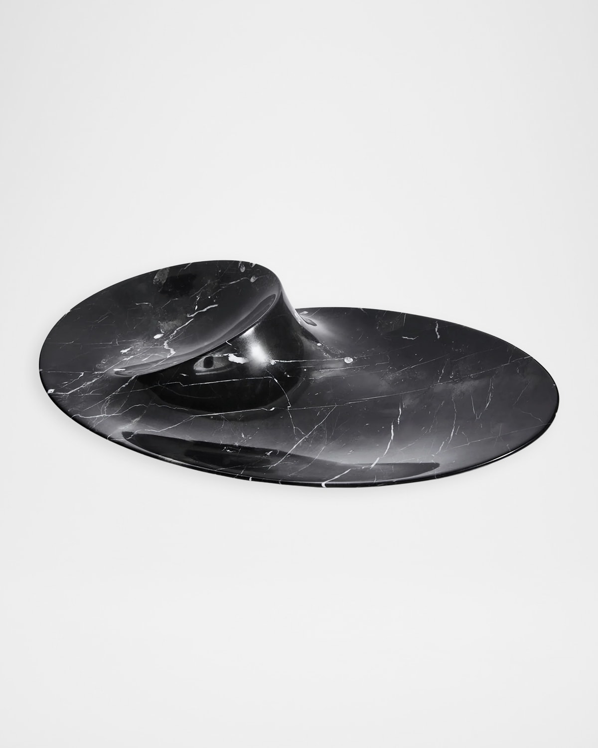 Zaha Hadid Design Swirl Marble Bowl, Large