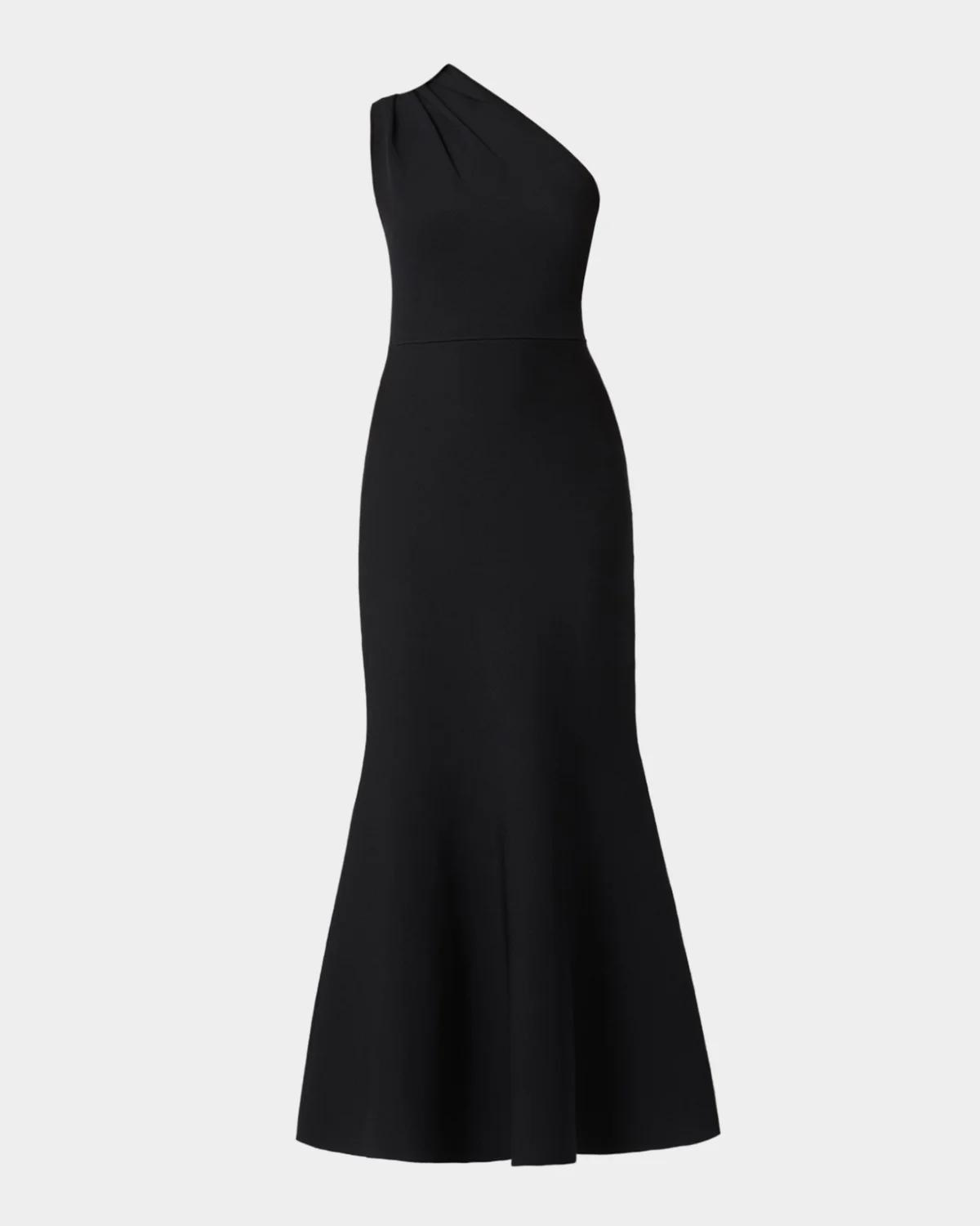 Shoshanna Ludlow One-Shoulder Mermaid Gown