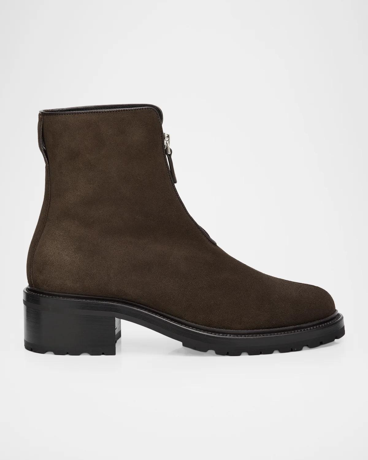 The Row Hike Suede Ankle Boots