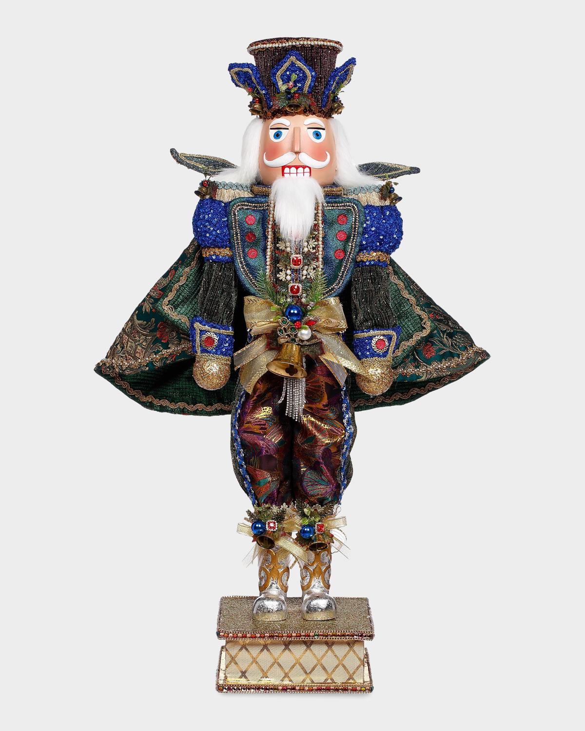 Mark Roberts Peacock Nutcracker Collectible Christmas Figure