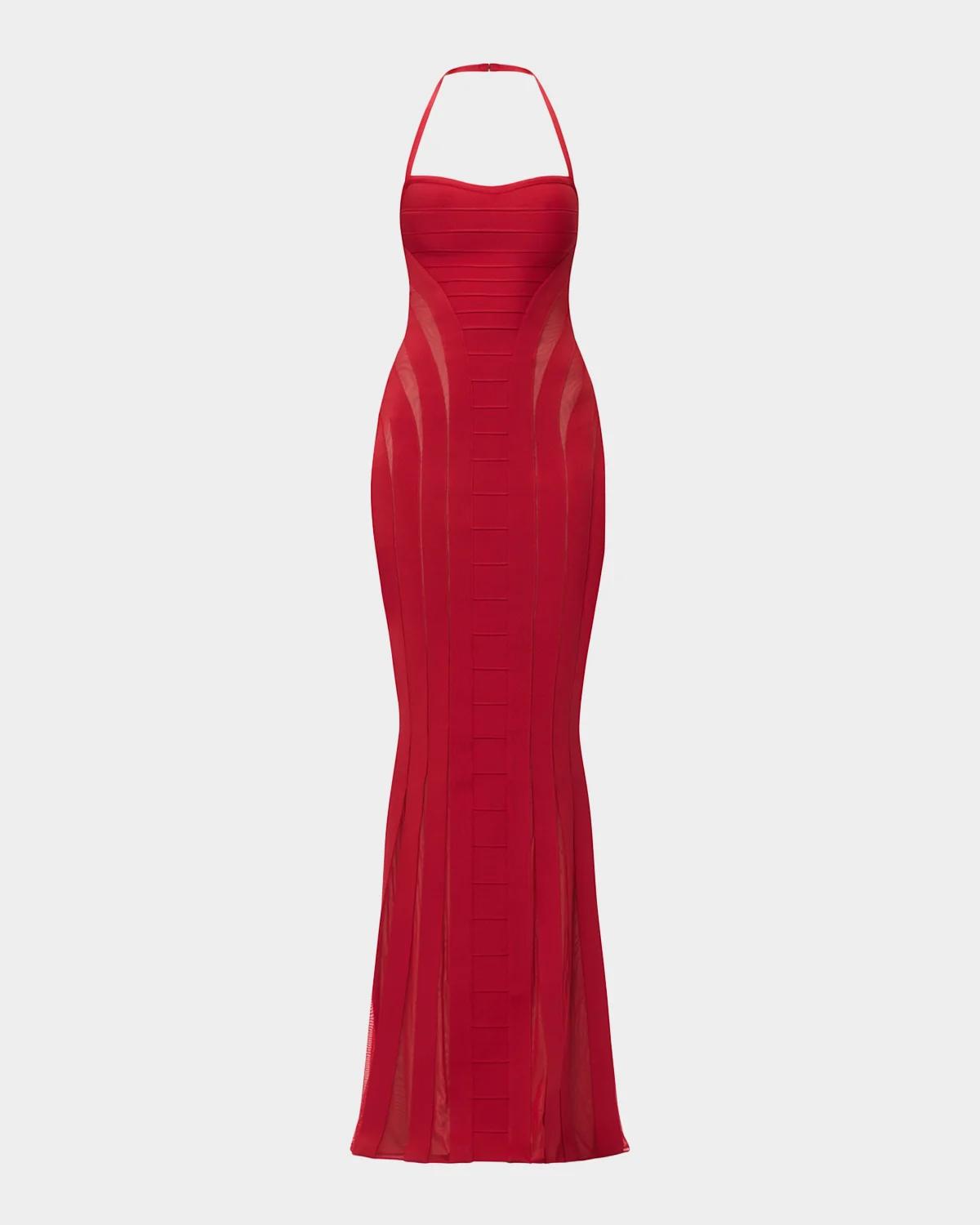 Hervé Léger The Katie Halter Bandage Gown