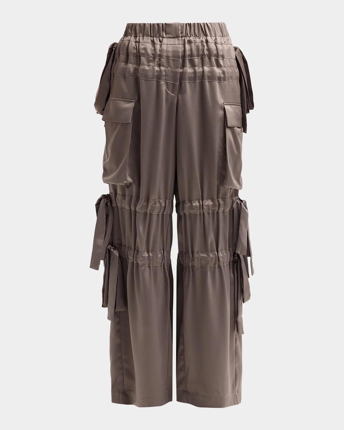 AKNVAS Odin Satin Trousers