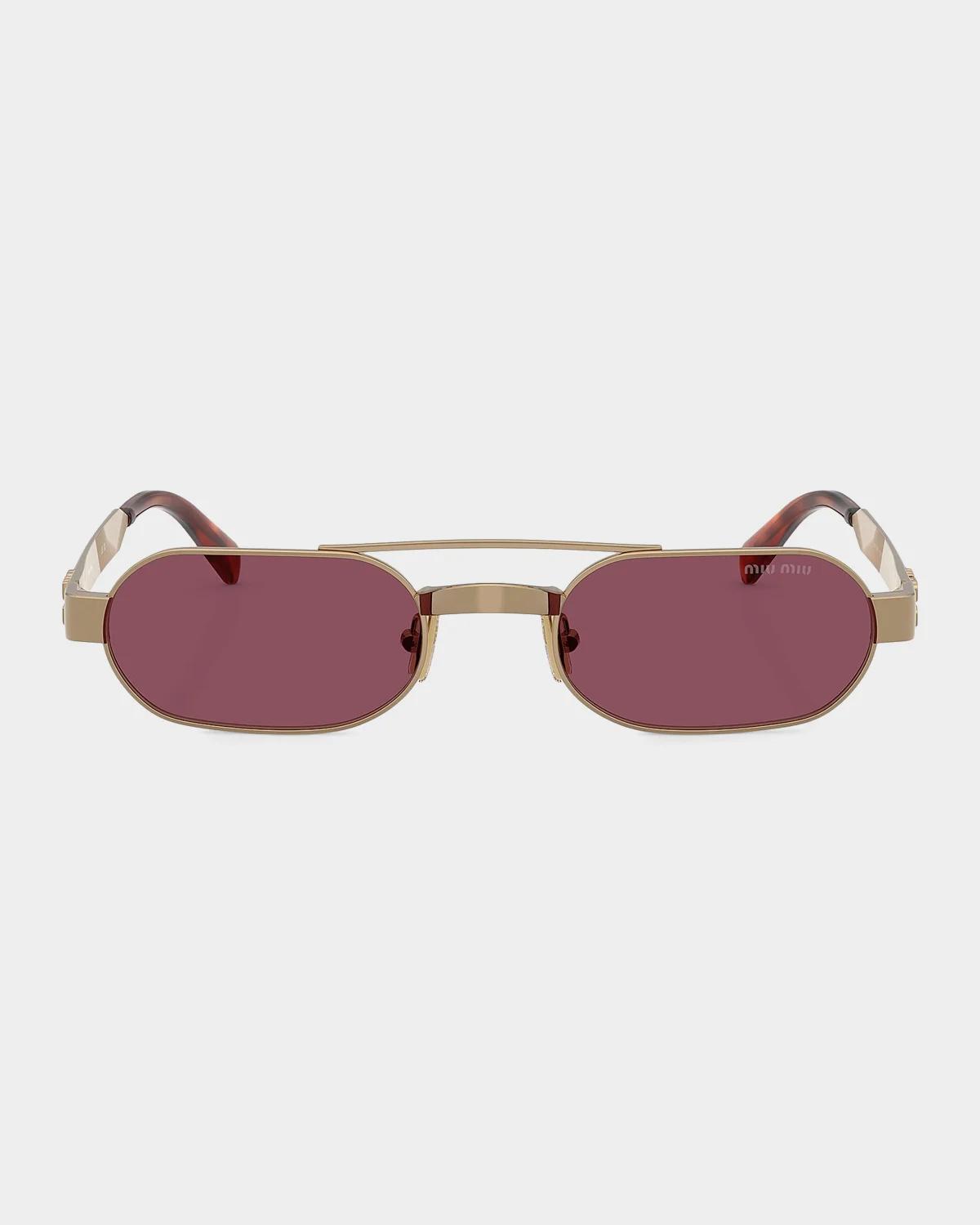 Miu Miu B52S 52MM Oval Sunglasses