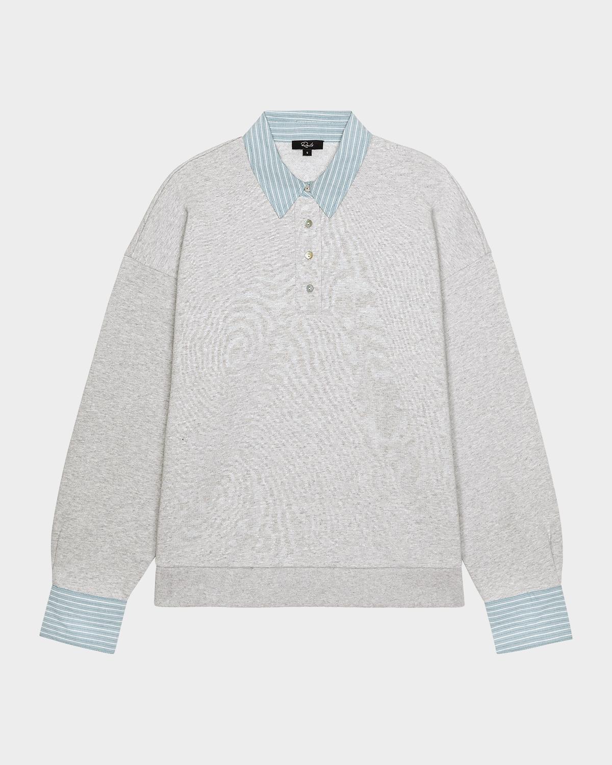 Zavier Cotton Layered Sweatshirt