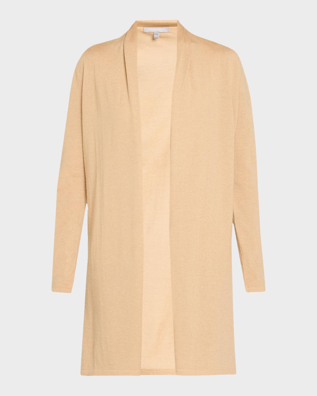 Neiman Marcus Superfine Cashmere Duster Cardigan