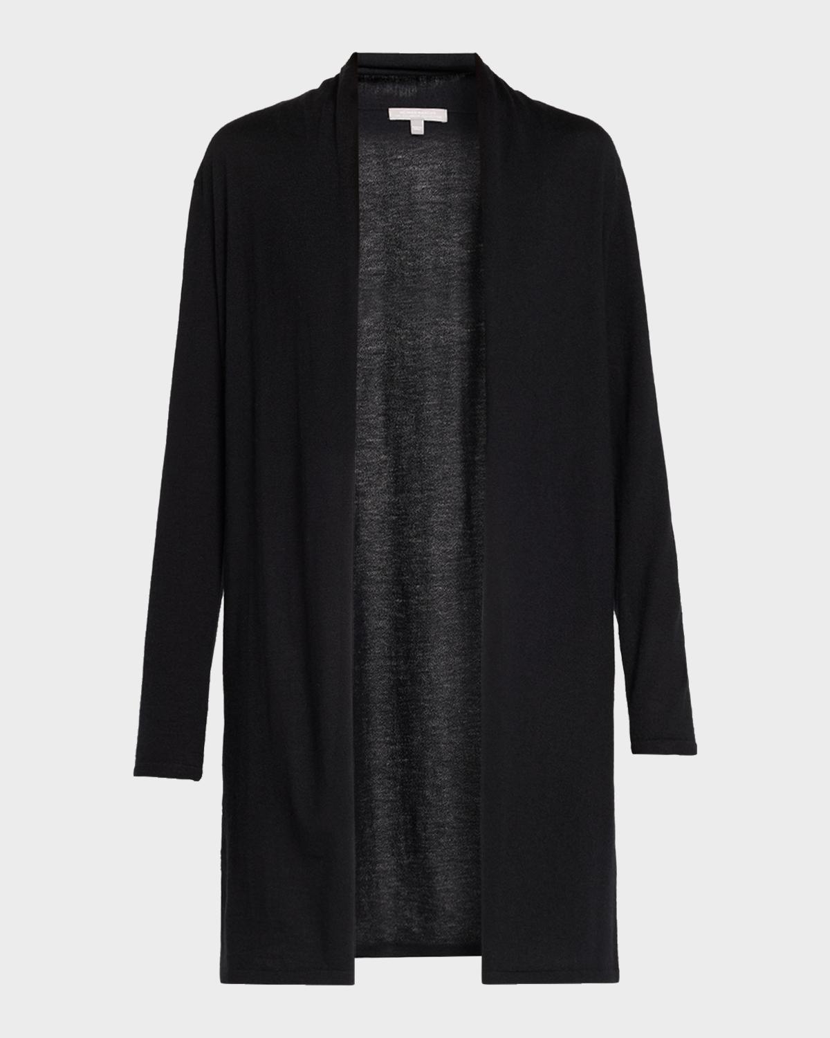 Neiman Marcus Superfine Cashmere Duster Cardigan
