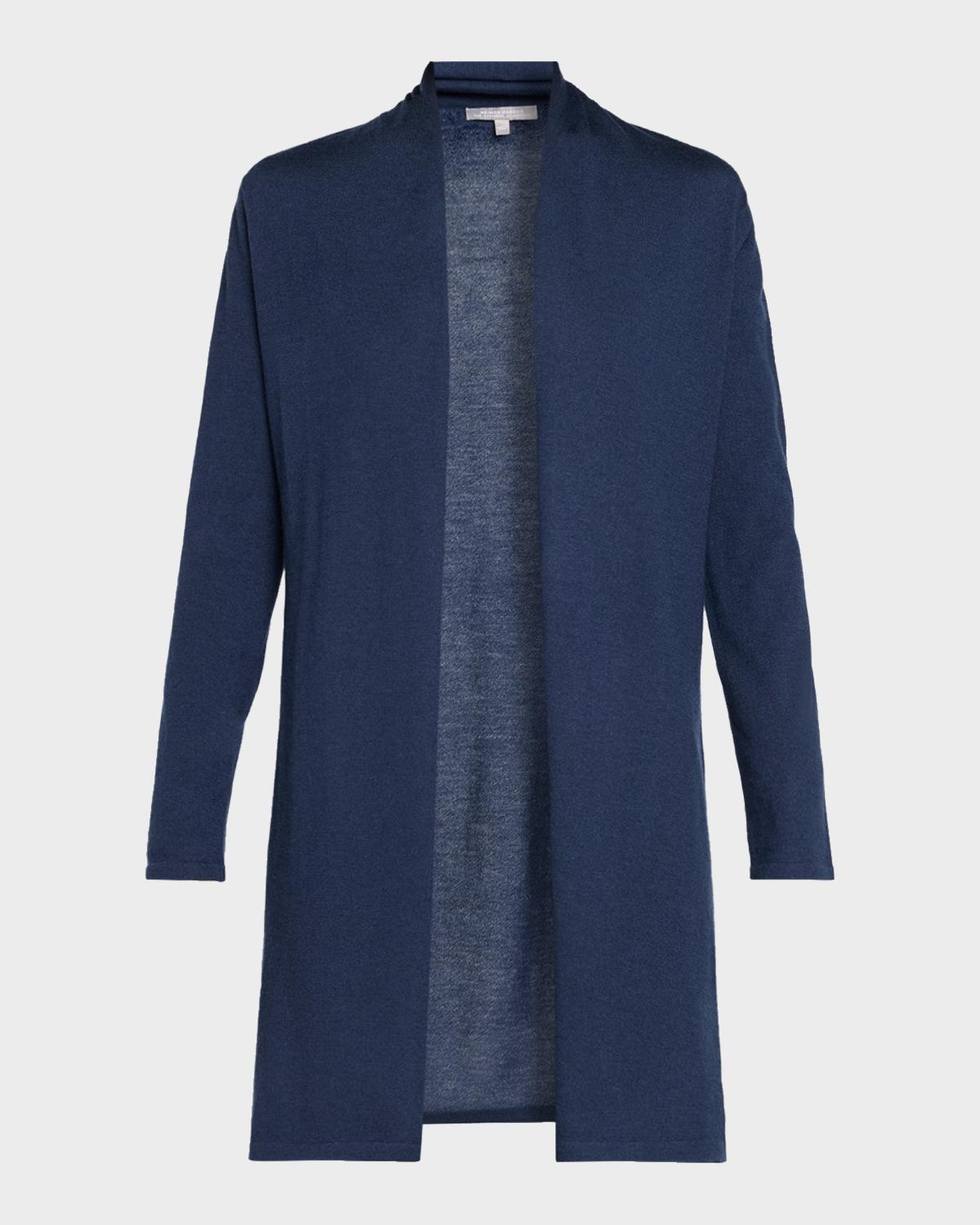 Neiman Marcus Superfine Cashmere Duster Cardigan