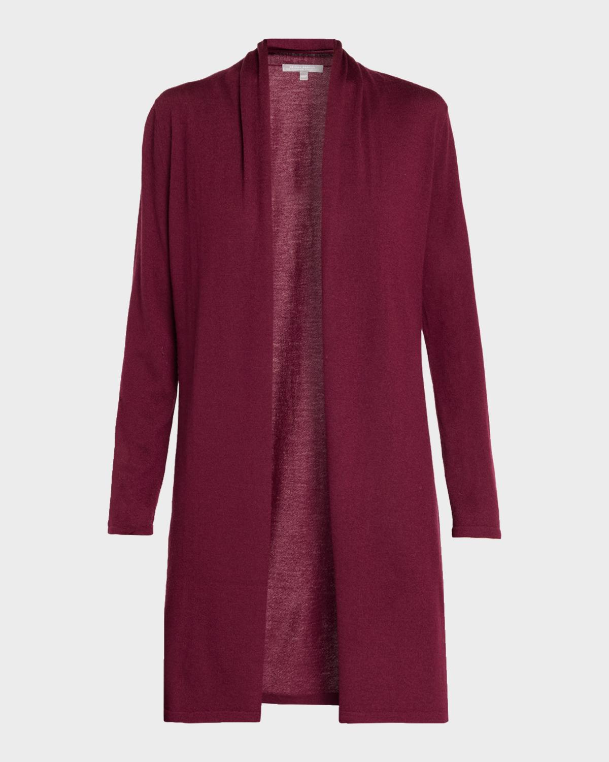 Neiman Marcus Superfine Cashmere Duster Cardigan