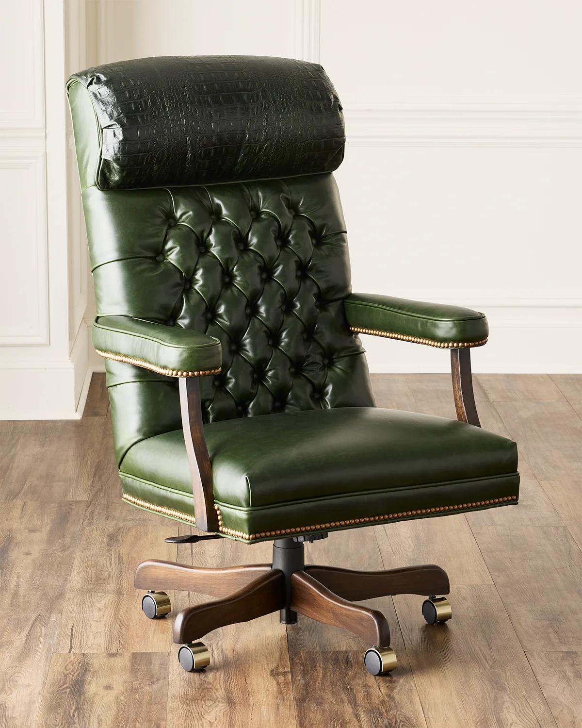 Landon Leather Office Chair