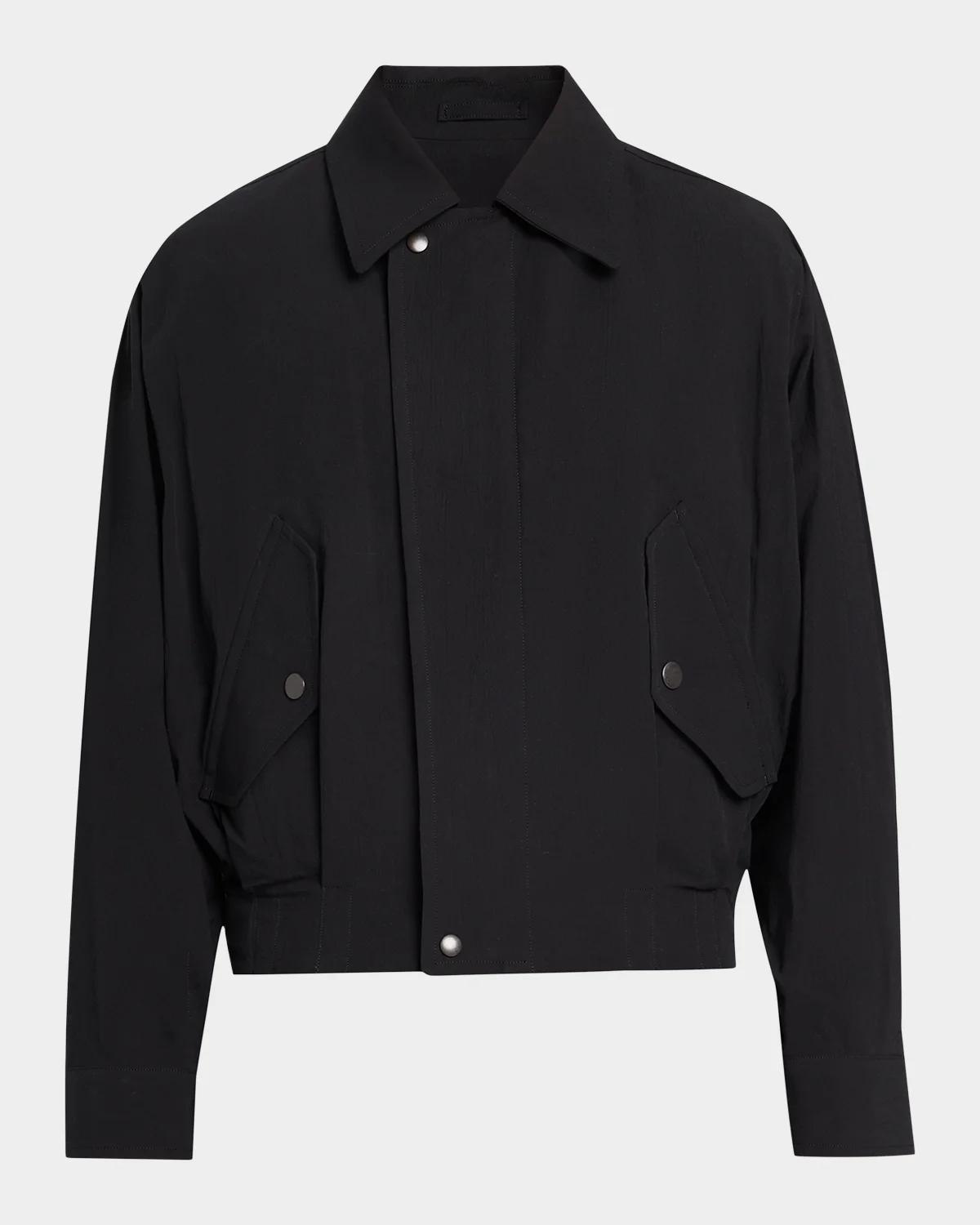 IM MEN Men's Comfort Cotton Full-Zip Jacket