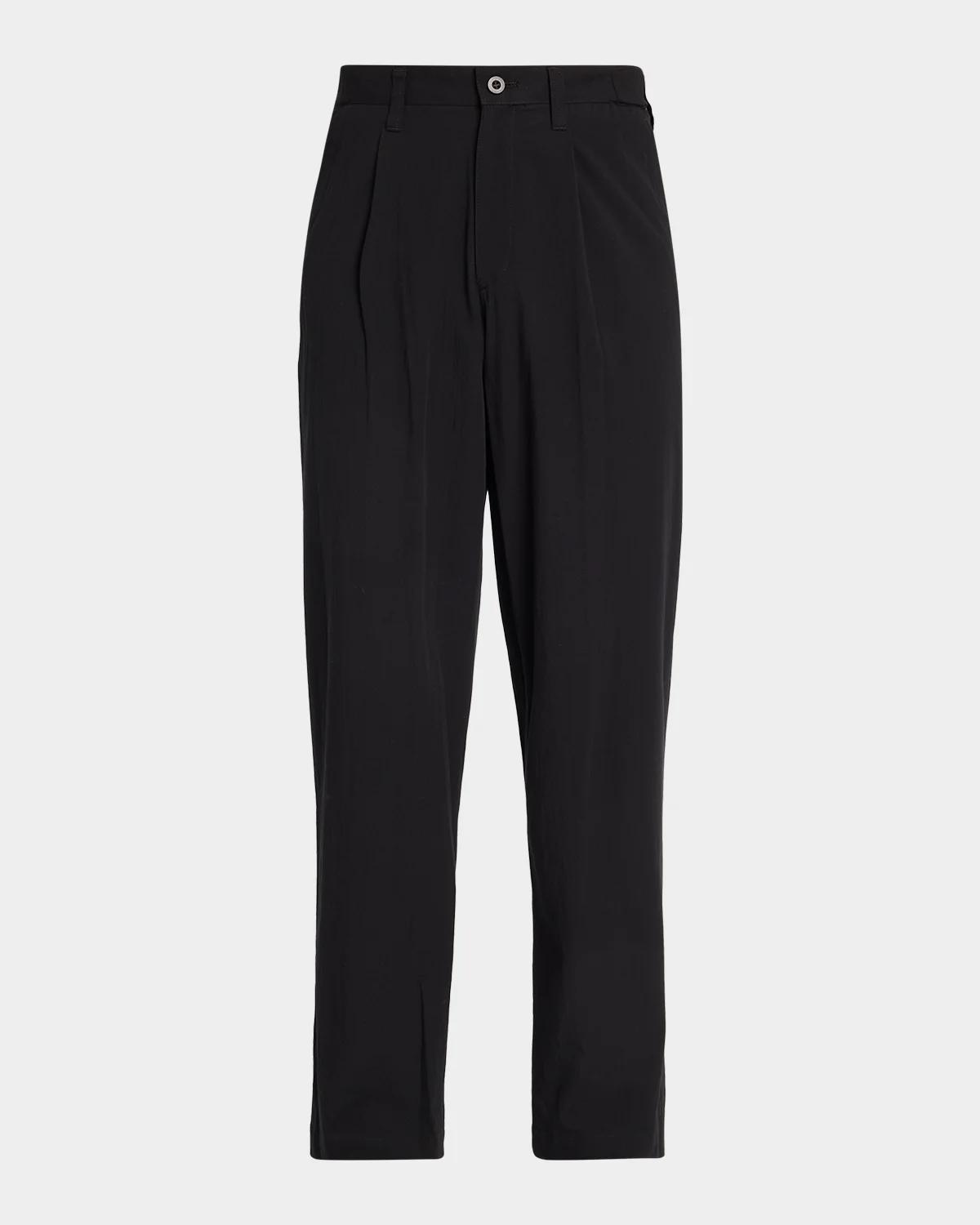IM MEN Men's Comfort Pleated Trousers