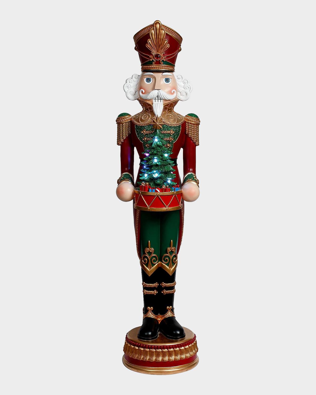 Mark Roberts Jeweled Nutcracker With Drum Figure