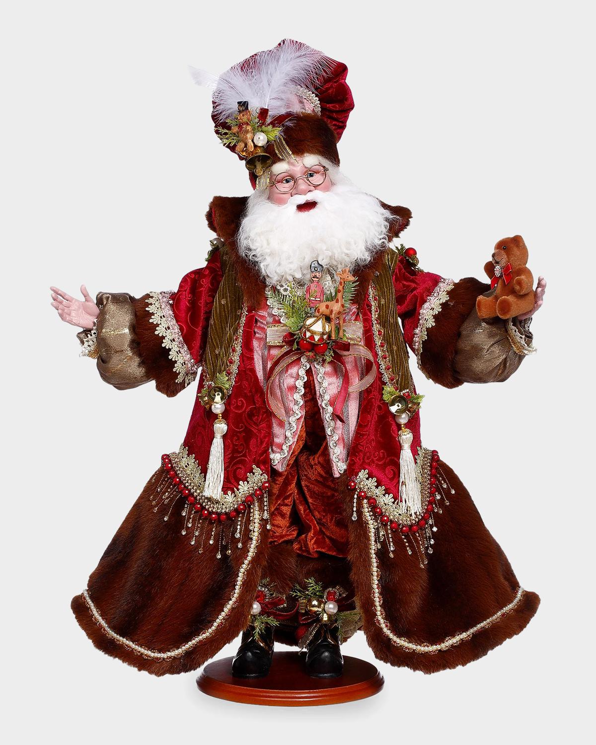 Mark Roberts Teddy Bear & Toys Santa Figurine