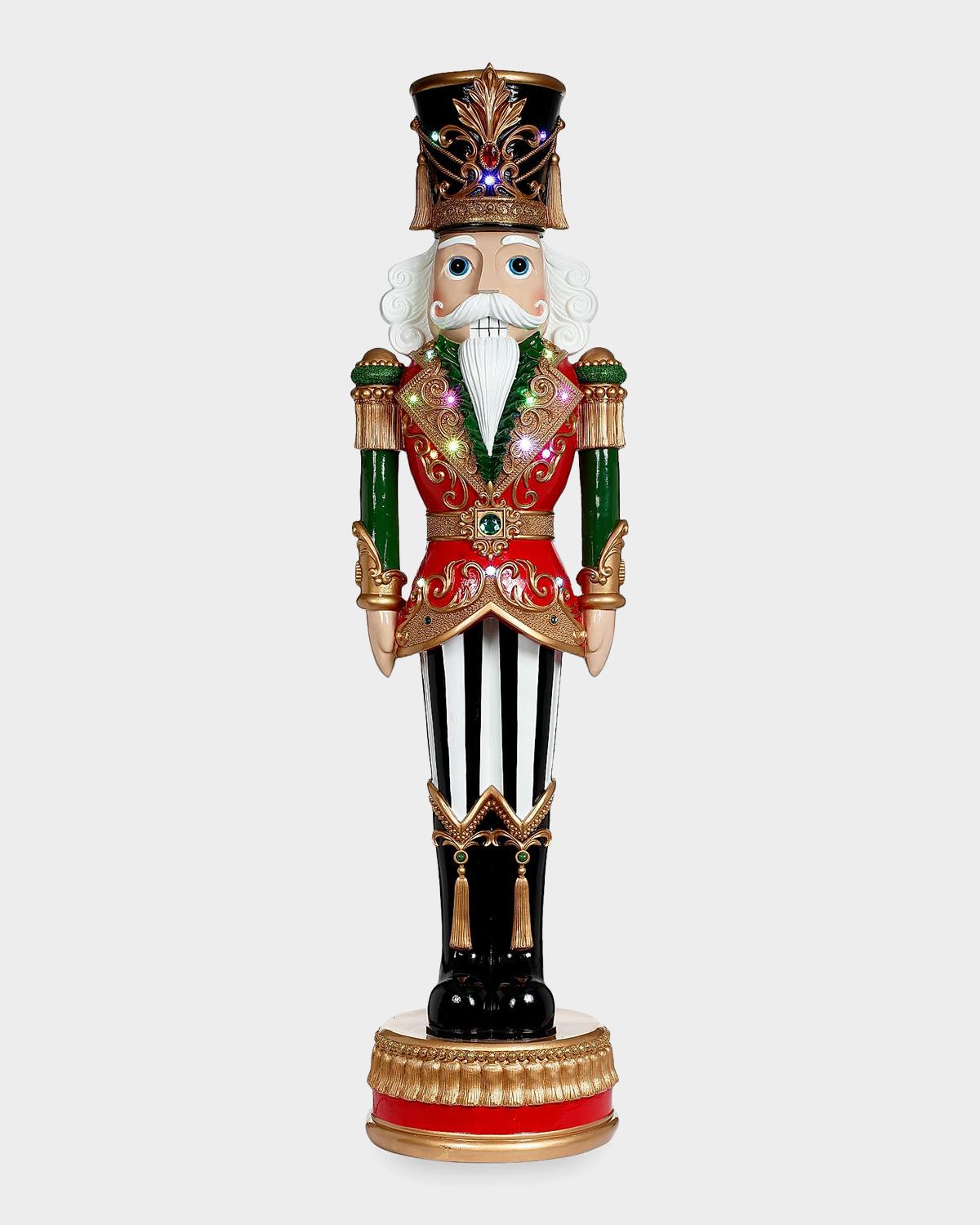 Mark Roberts Large Lights & Musical Holiday Nutcracker Figure