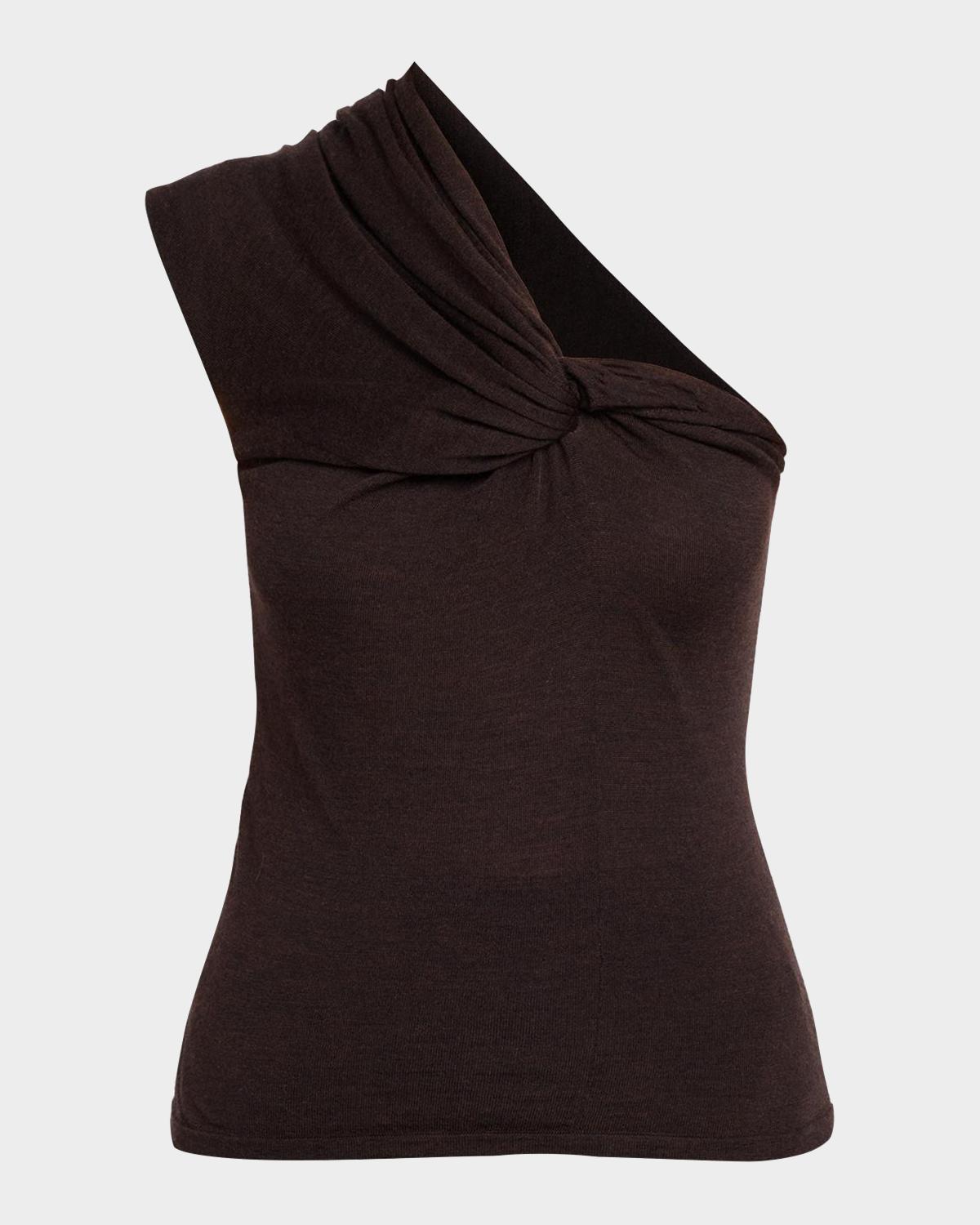 Kaylee Asymmetric Wool Top