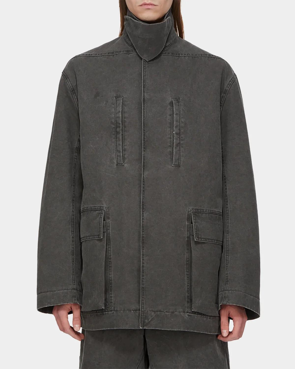 Rick Owens Jacket "Collared Mac"