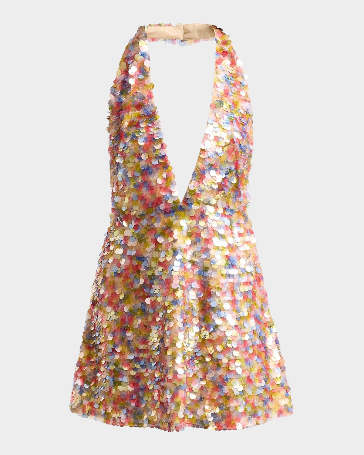 Retrofête Avigail Sequin Mini Dress