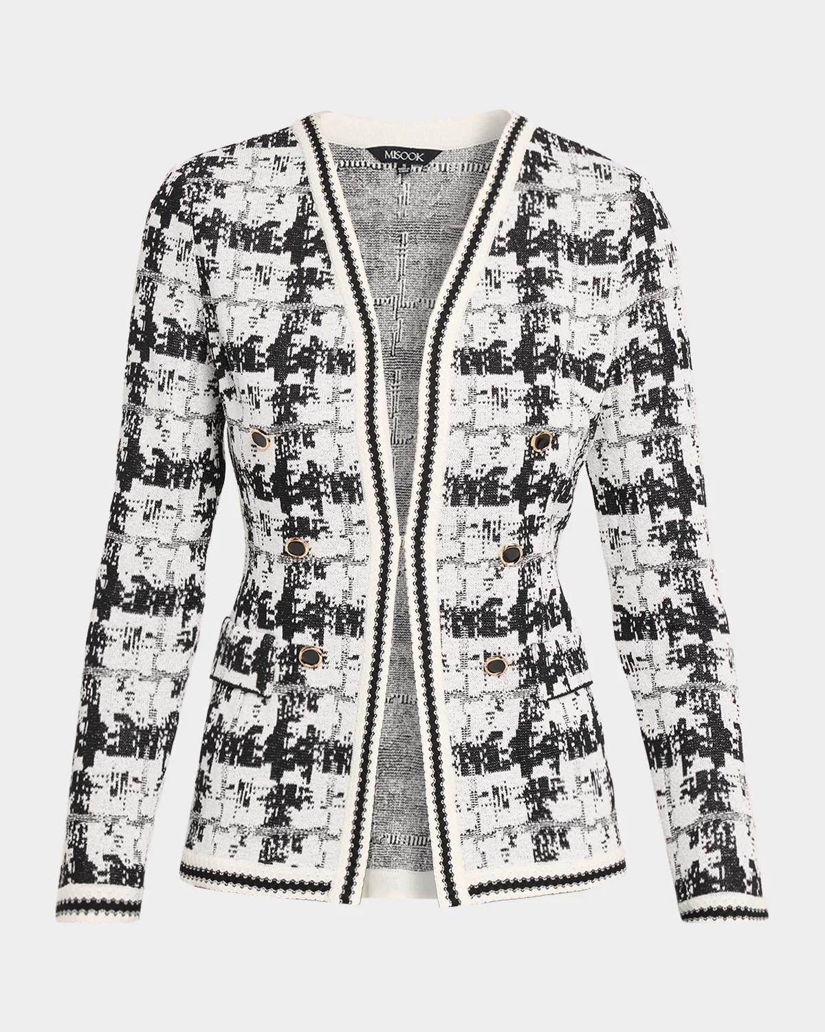 Misook Tweed Knit Jacket