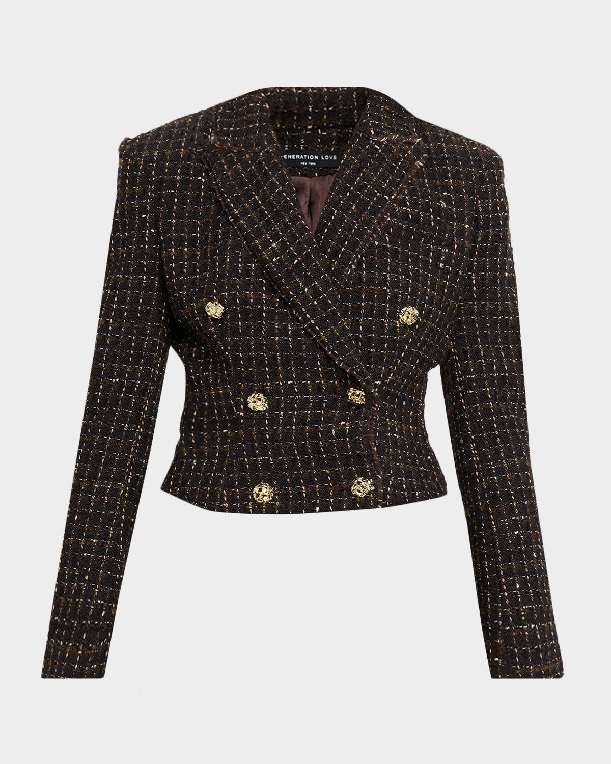 Aytul Tweed Blazer