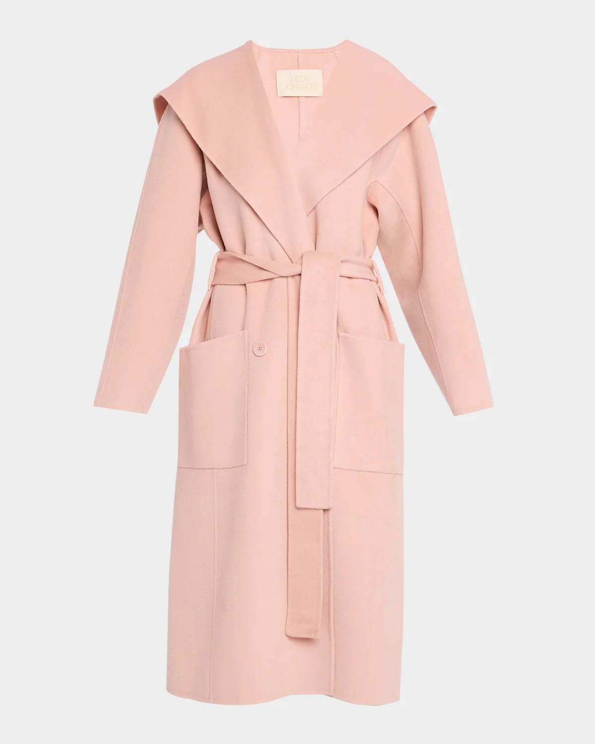 Ulla Johnson Rory Wool-Cashmere Belted Double-Breasted Sailor Coat