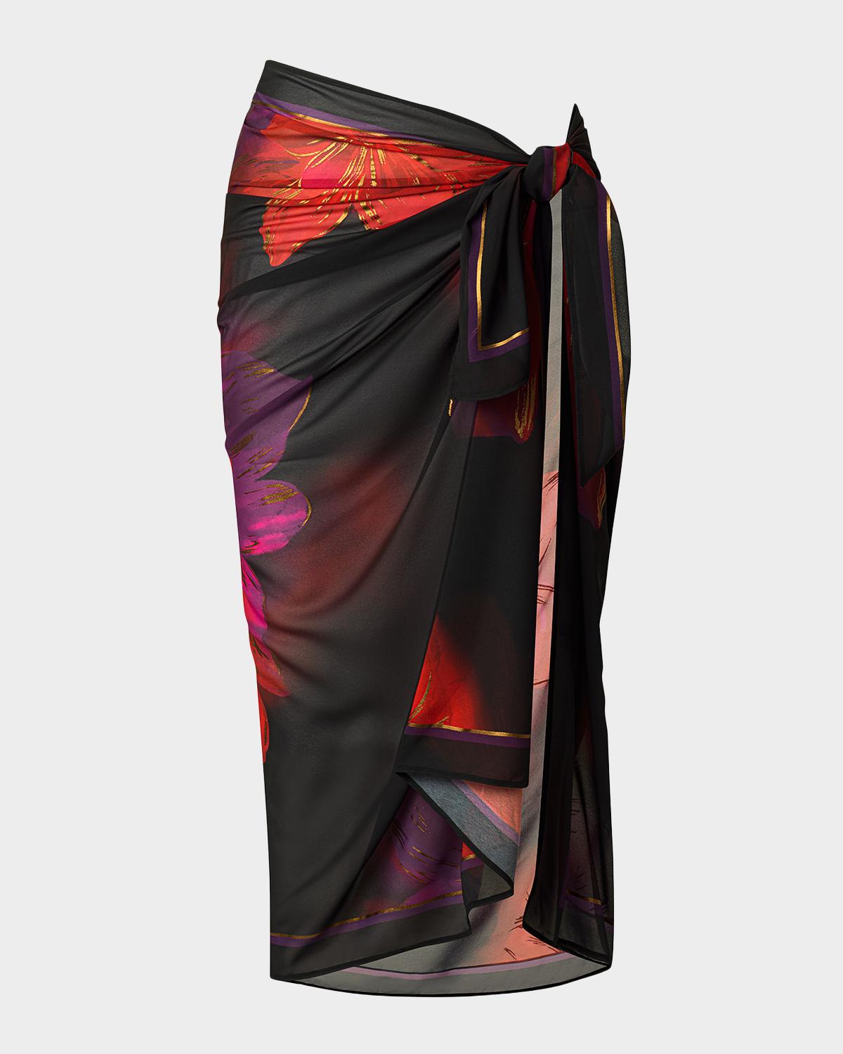 Miraclesuit Petali Rosa Pareo Coverup