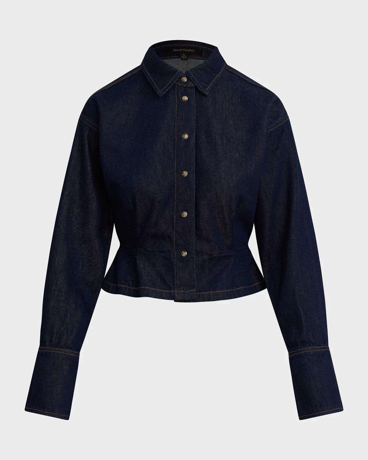 Favorite Daughter The Eyes On Me Denim Shirt