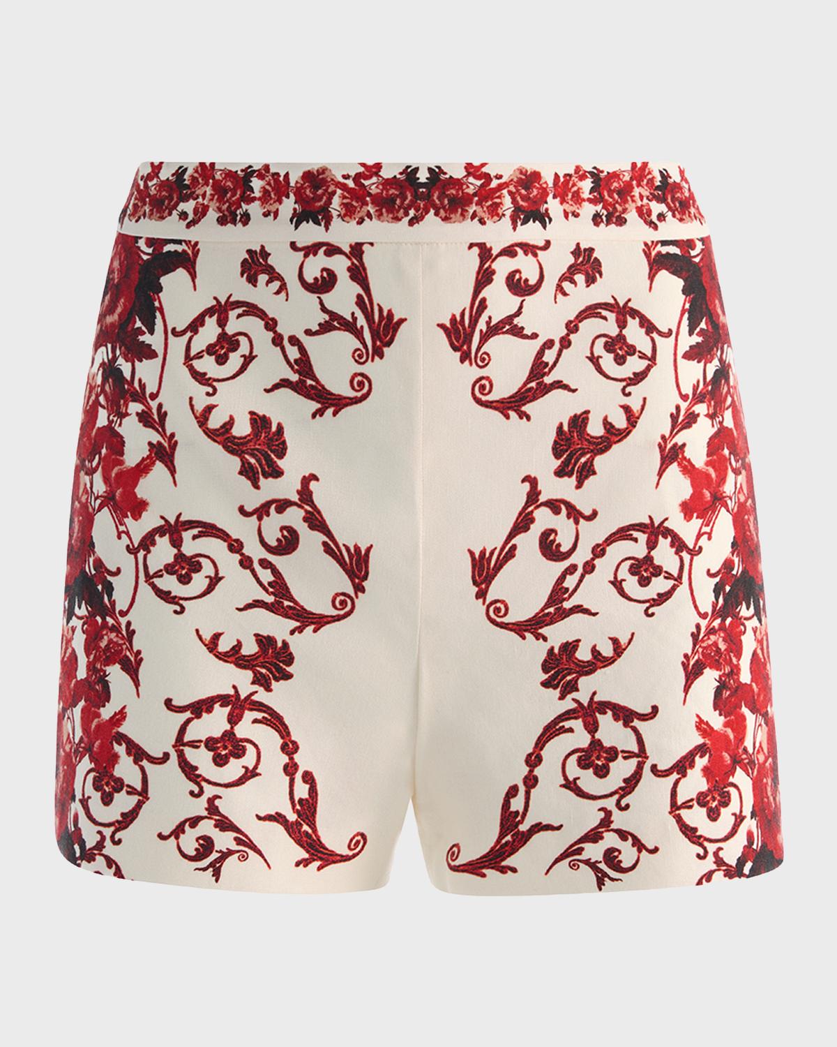 ALICE + OLIVIA Hera High-Rise Shorts