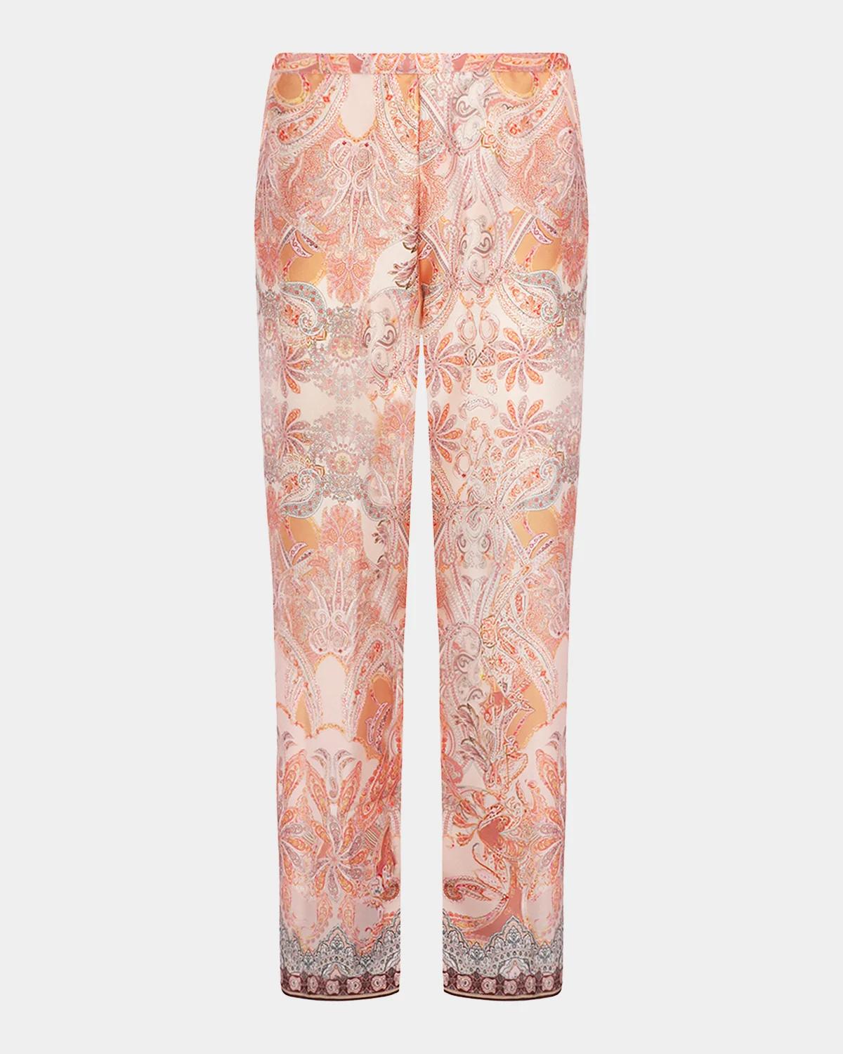 Lise Charmel Paisley-Print Woven Pajama Pants