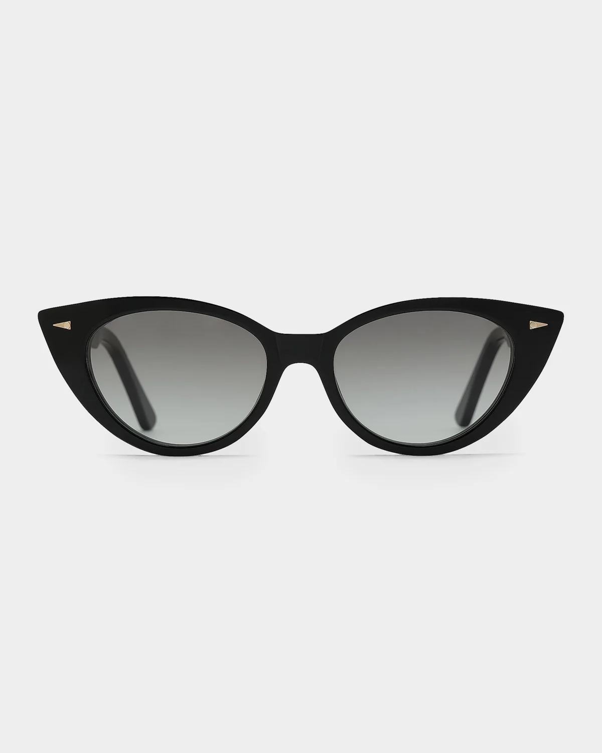 Ahlem Gambetta 52mm Cat-eye Sunglasses In Black