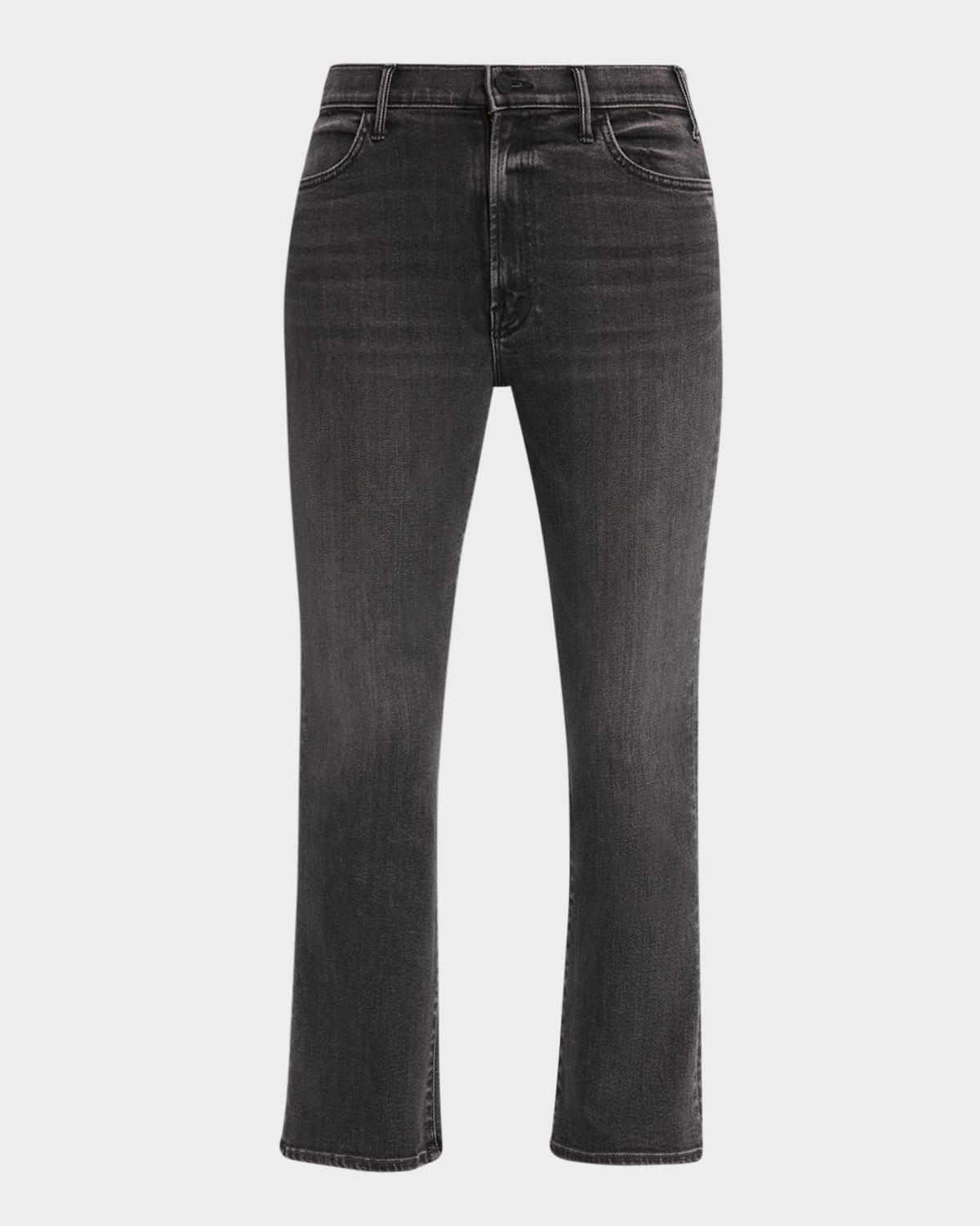 MOTHER The Hustler Sneak Ankle Flare Jeans