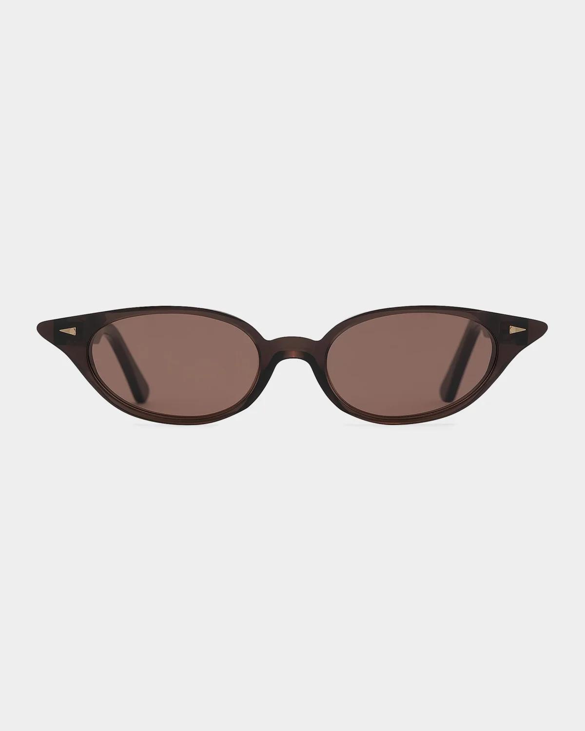 Ahlem Grace 53mm Cat-eye Sunglasses In Mokalight