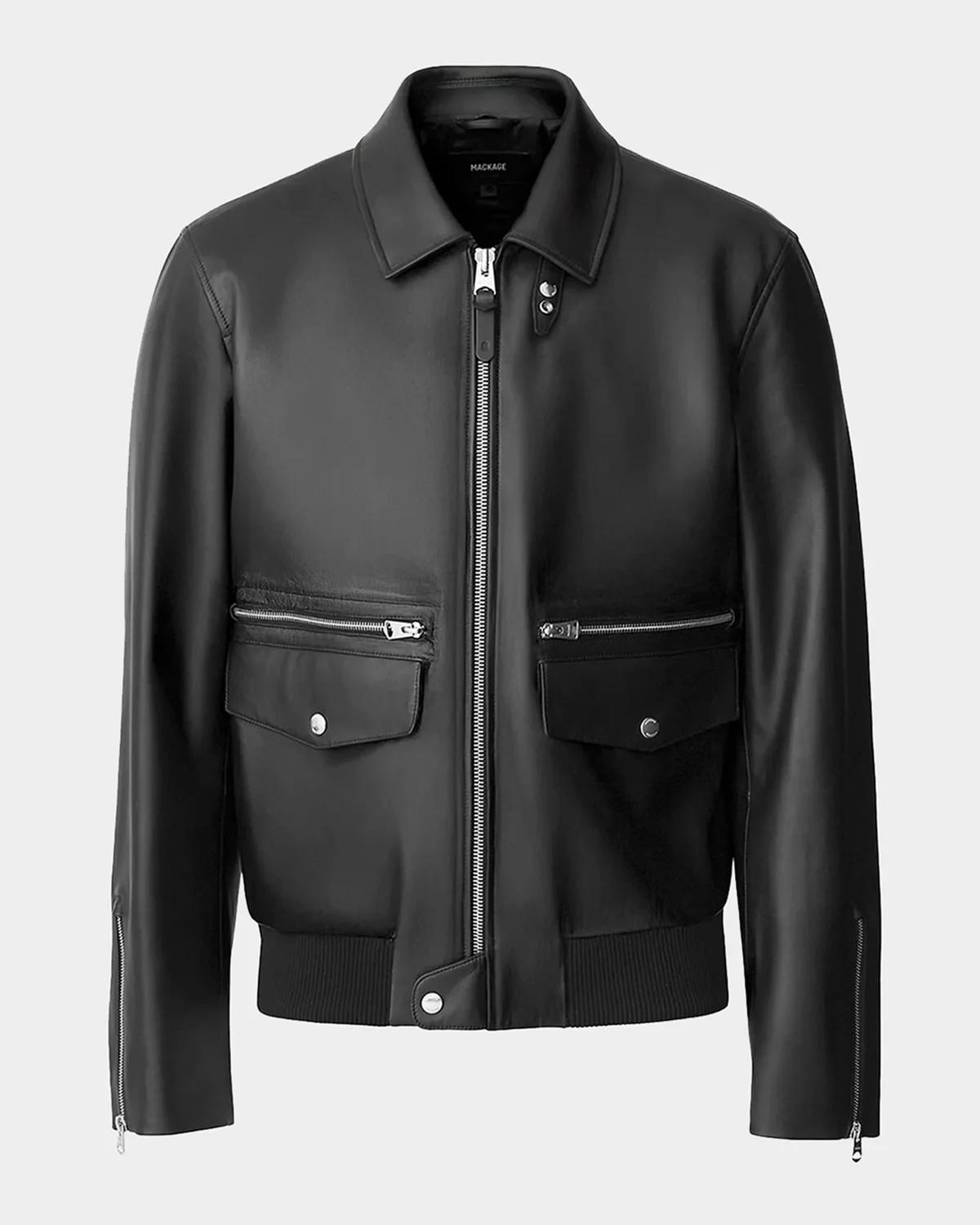 Mackage Men's Jakari Leather Jacket