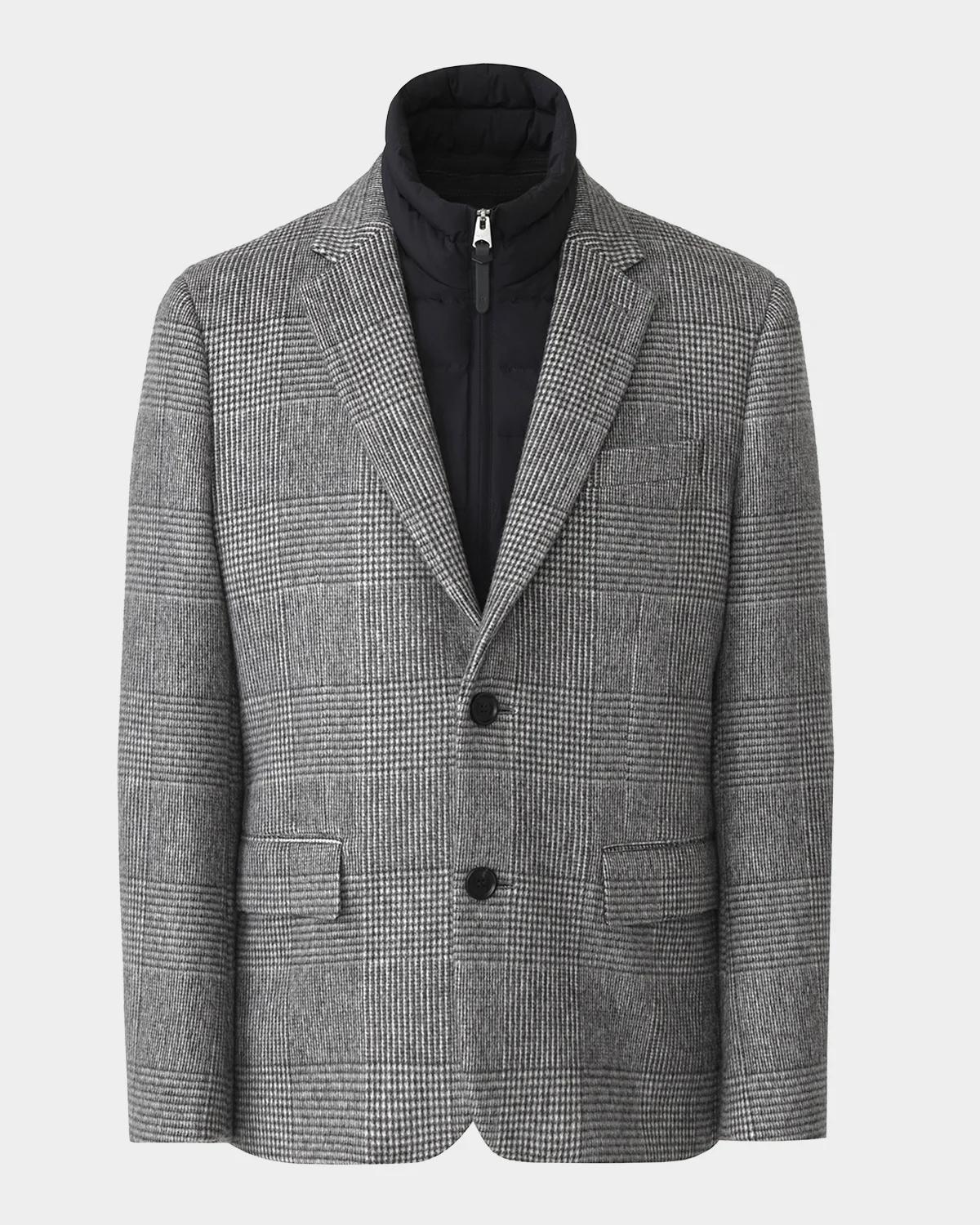 Men & apos;s Sutton Plaid Wool Jacket
