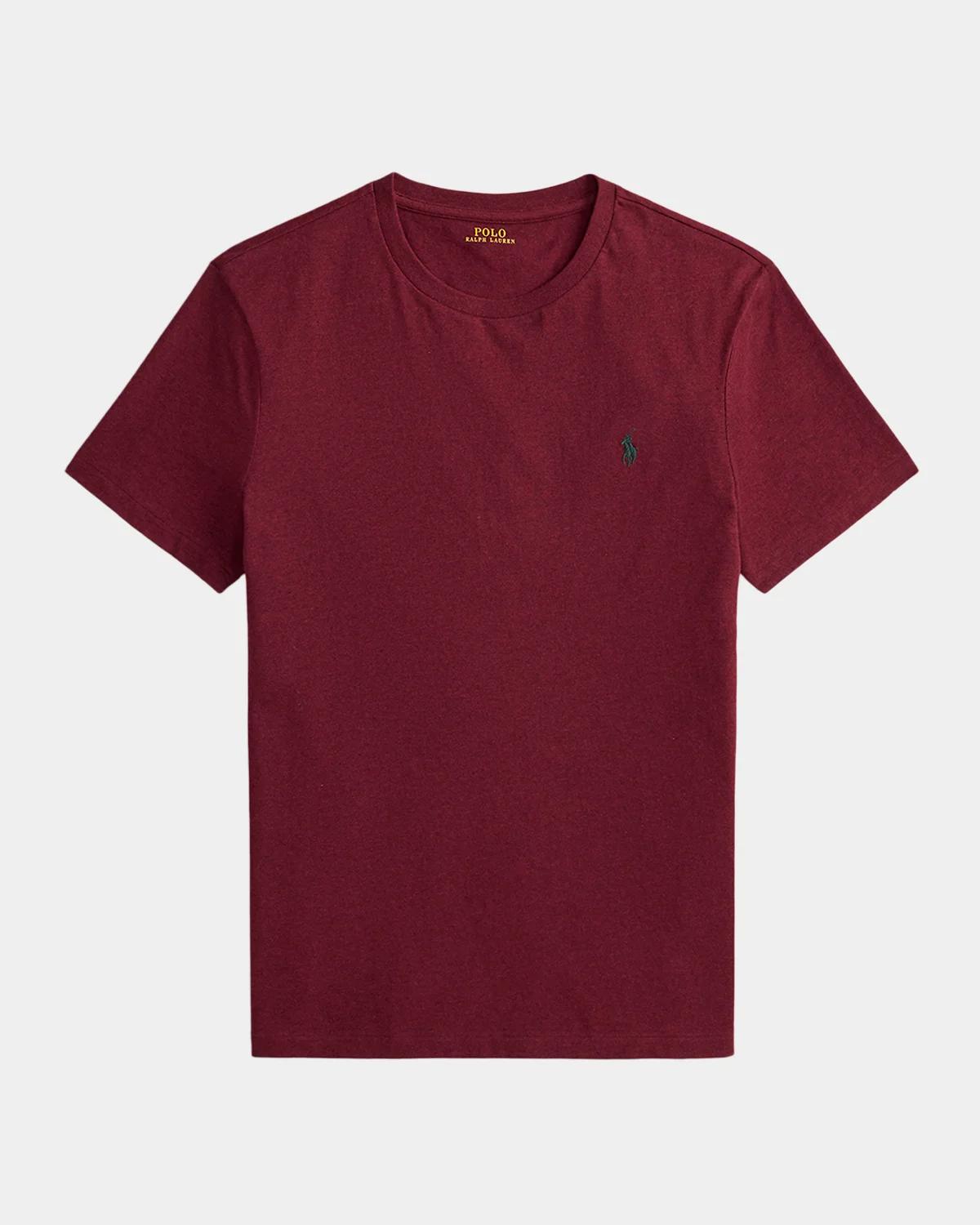Men & apos;s Custom Slim Fit Jersey Crewneck T-Shirt