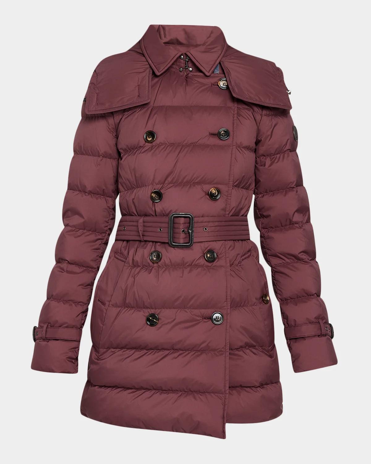 Audley Mid-Length Nylon Puffer Coat