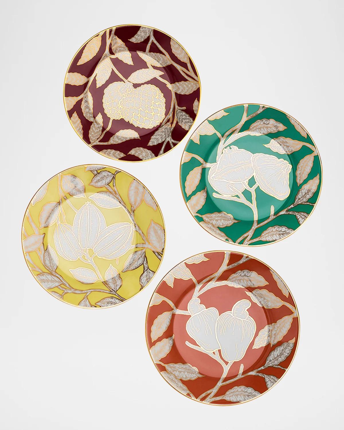 Tania Bulhões Frutas Dessert Plates Set