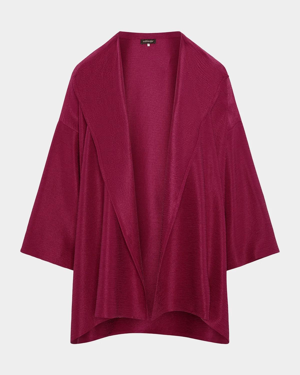 Eskandar Dps Jacket Coat - Mid Plus Length