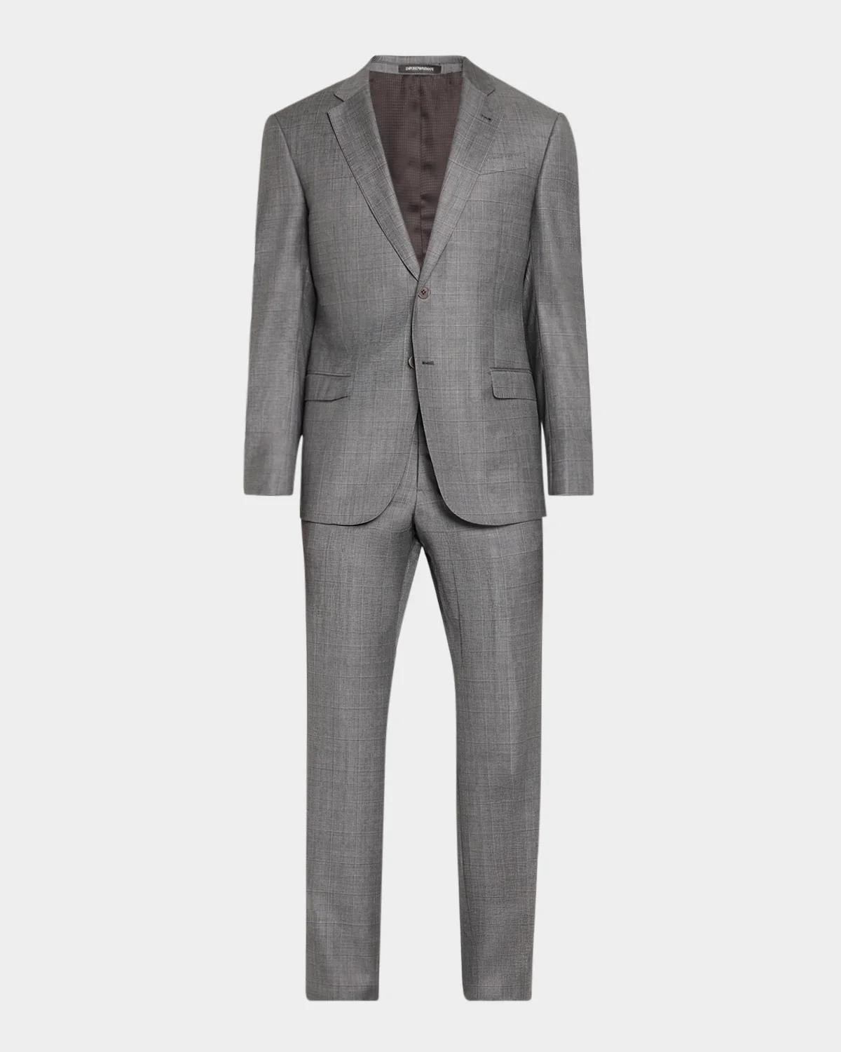 Emporio Armani Men's Checked Suit