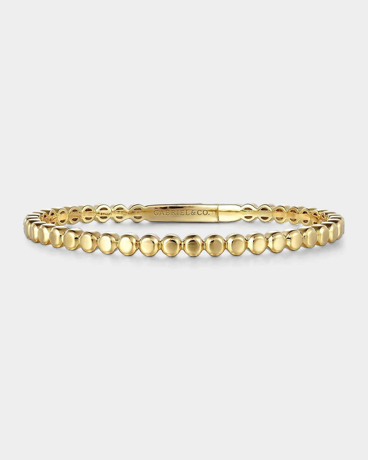 14K Yellow Gold Bangle
