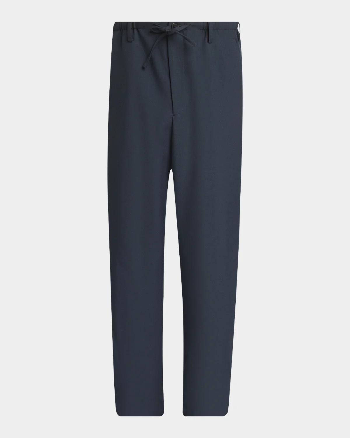 Dries Van Noten Men's Penny Long 4265 Drawstring Trousers