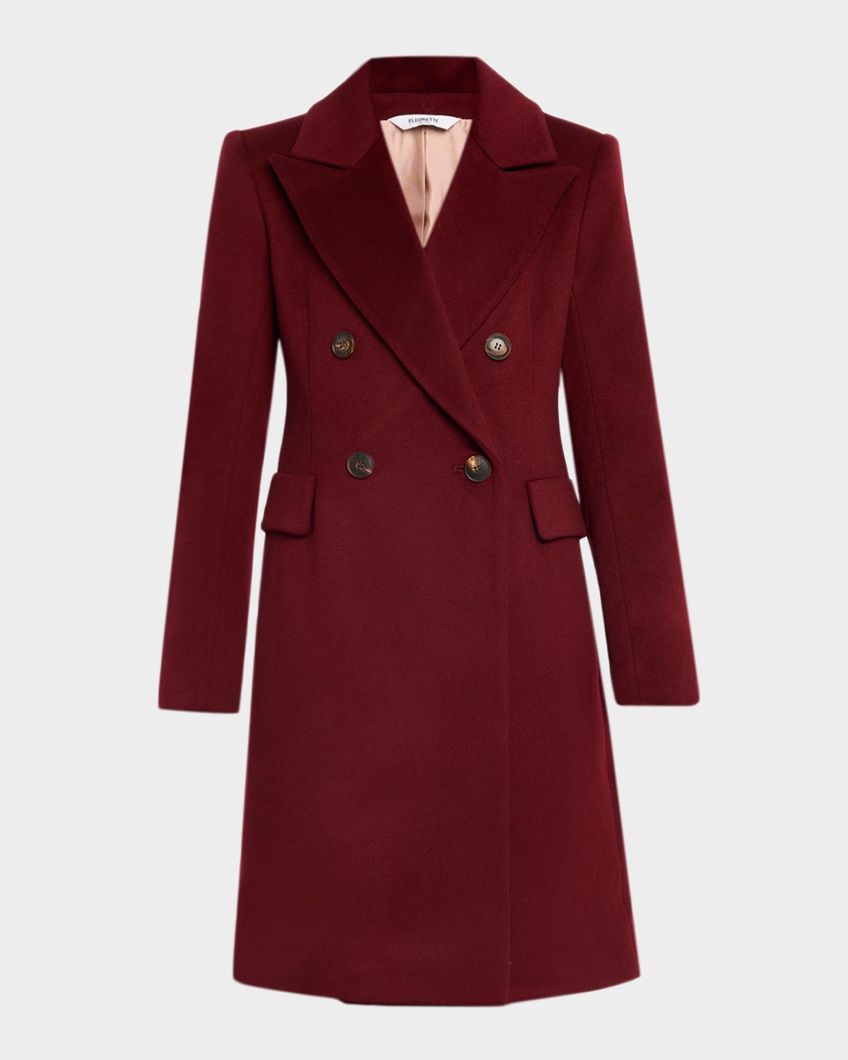 Kaia Wool Double-Breasted Coat