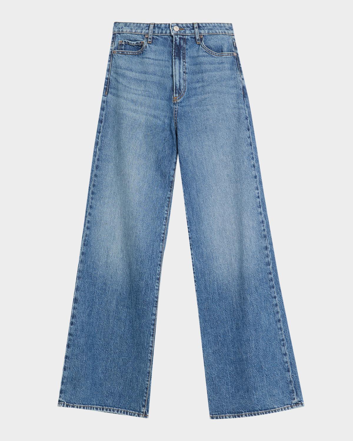 PAIGE Frances High-Rise Wide-Leg Jeans