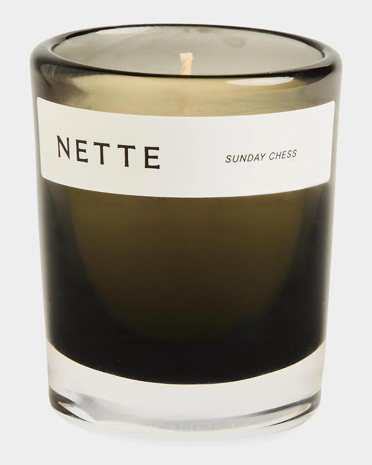 Nette Sunday Chess Scented Candle In Black