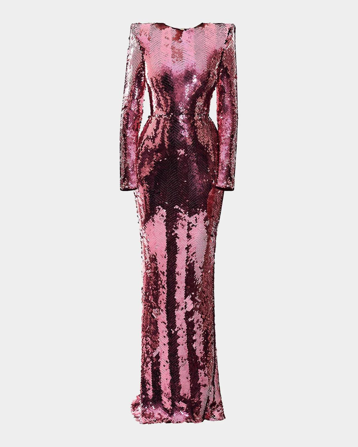 ZHIVAGO The Past Returns Sequin Gown