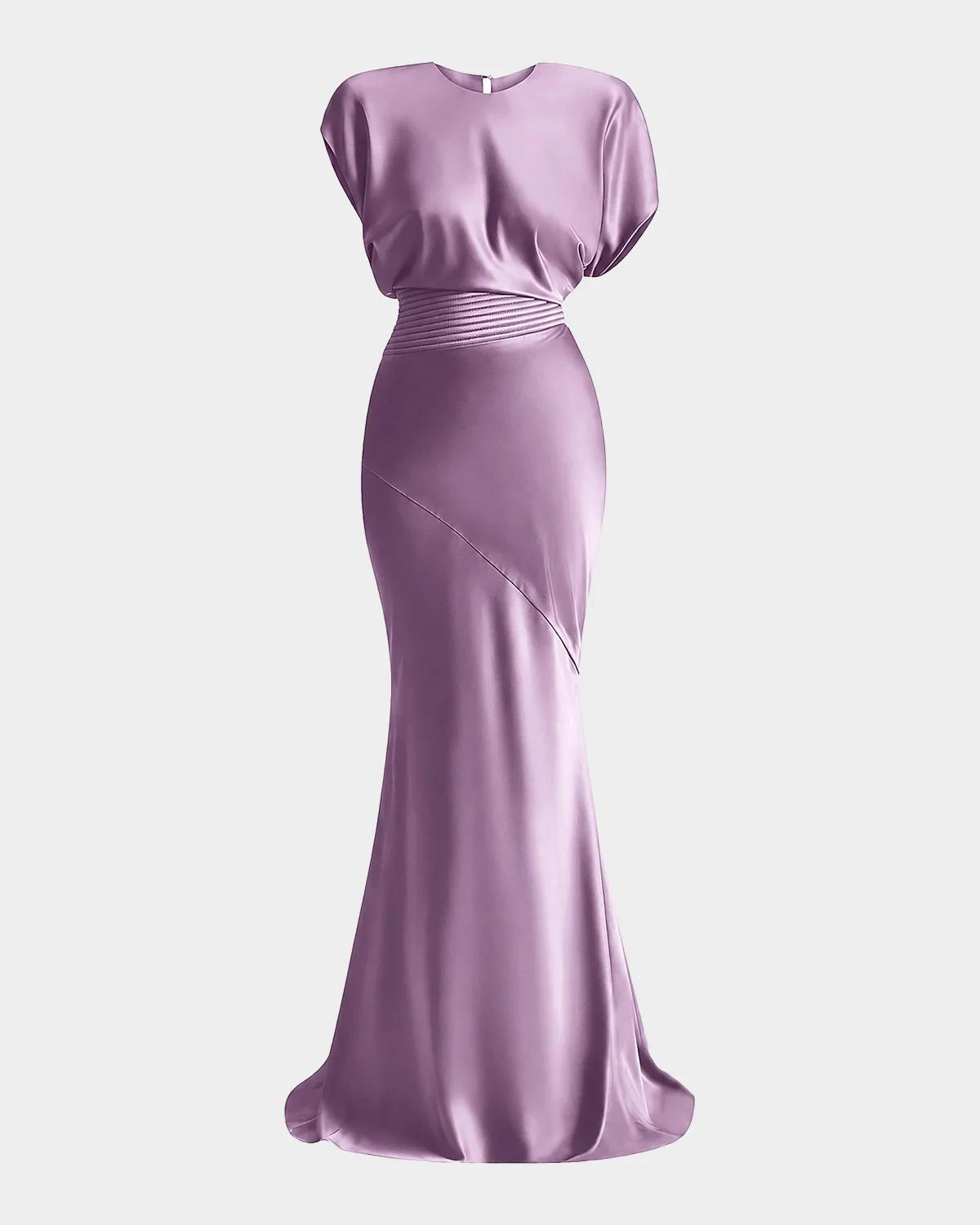 ZHIVAGO Bond Satin Mermaid Gown
